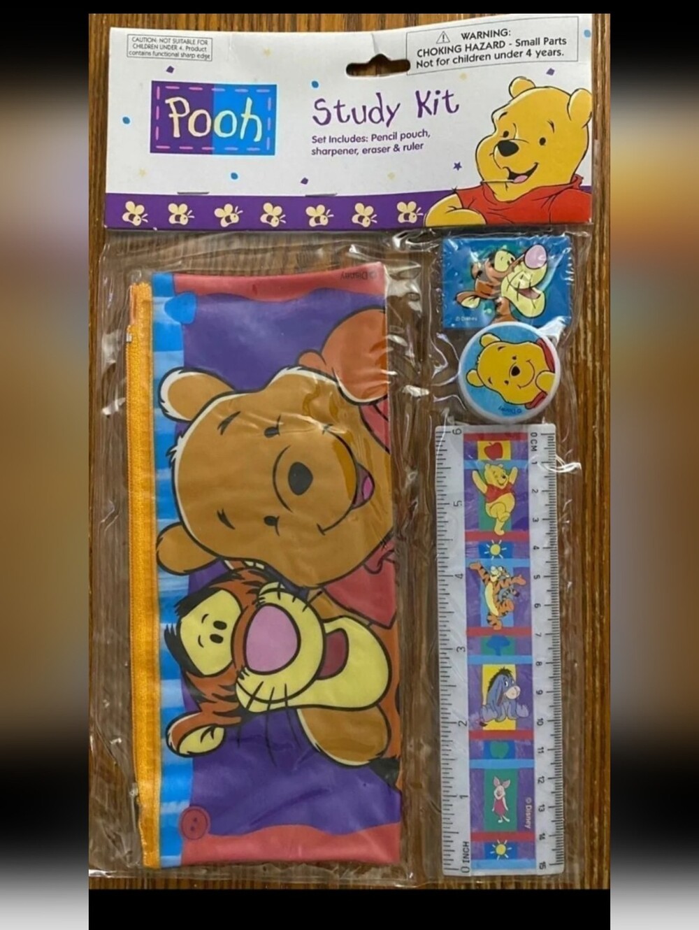 Cute Vintage (Hard to find) 90s Disney’s Winnie the Pooh Study Kit/Brand New
